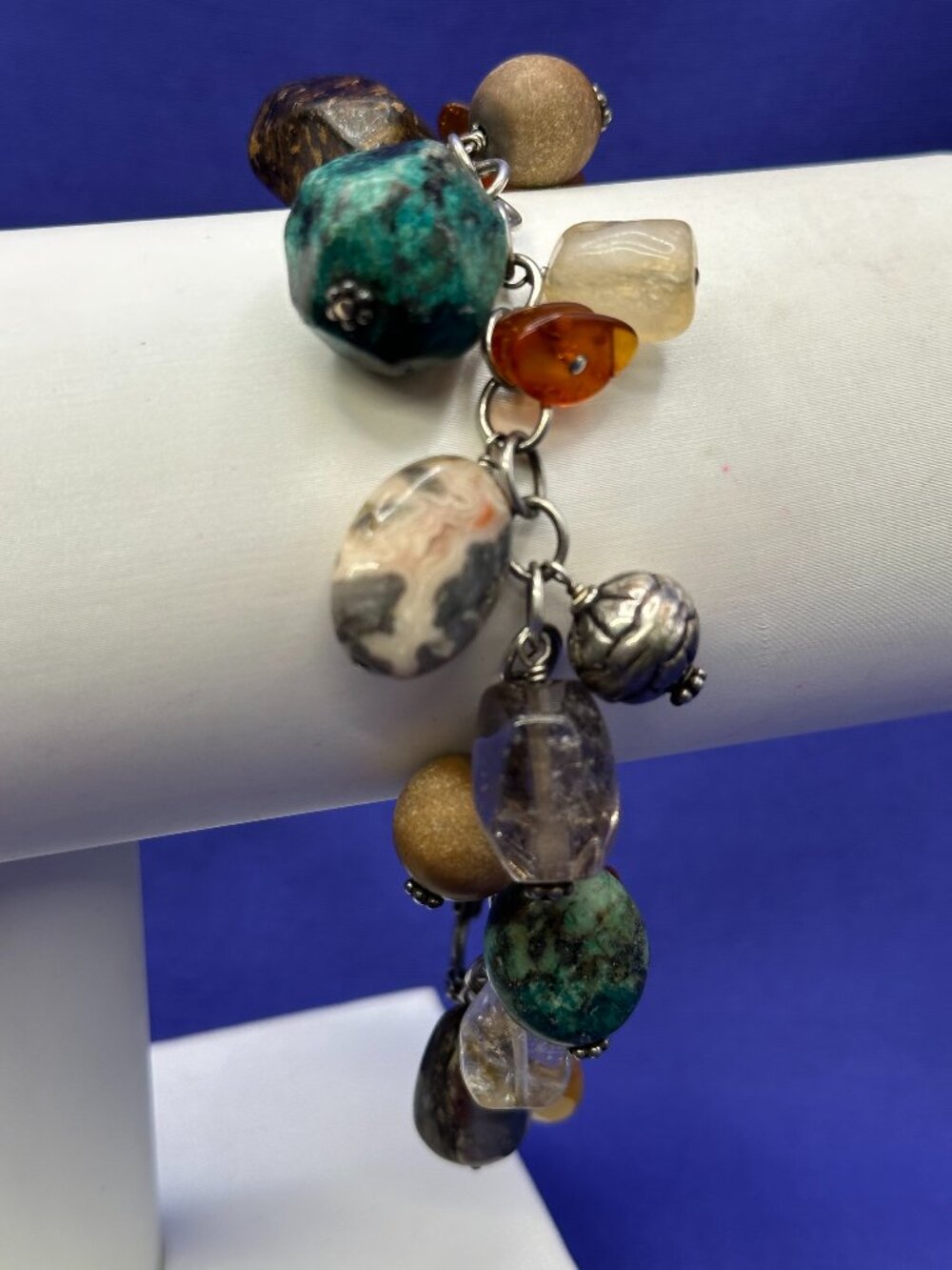 Silpada Sterling Multi-Stone Bracelet